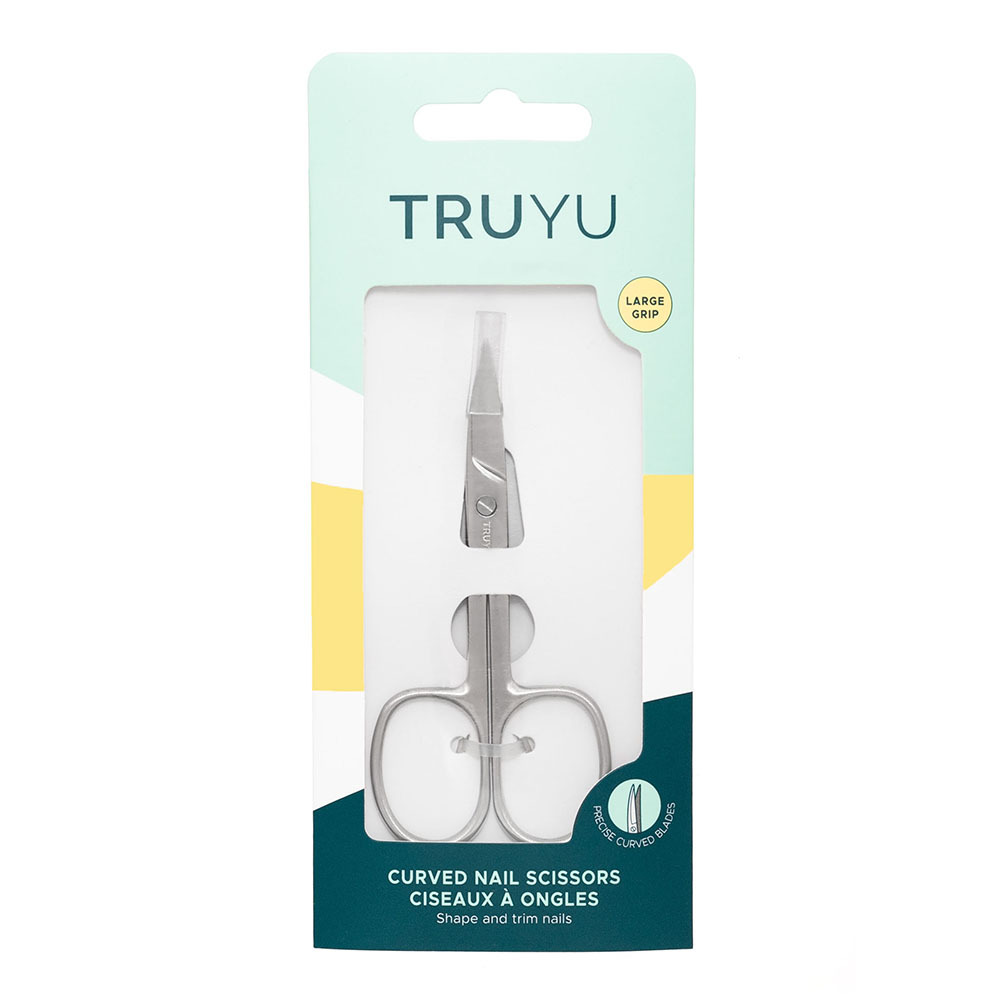 트루유 TRUYU 커브드 네일가위(실버) 곡선형 손톱 가위는 손톱의 자연적인 곡률을 따라 정확하게 손톱 모양을 다듬기 용이합니다. 스테인레스 스틸로 제작되어 내구성이 좋으며 홈케어용으로 이상적입니다.